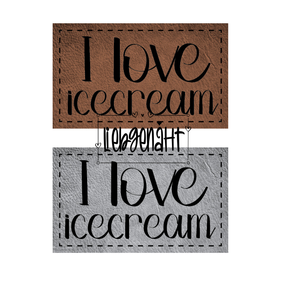 VORBESTELLUNG! i love icecream