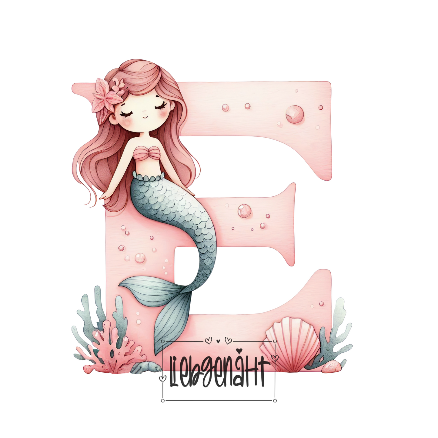 VORBESTELLUNG! -MINI - Alphabet Meermaid