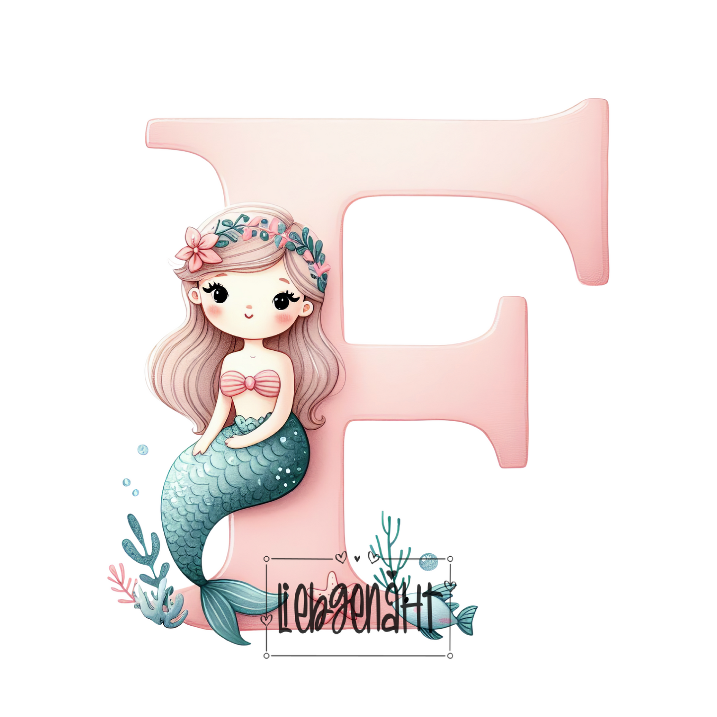 VORBESTELLUNG! -MINI - Alphabet Meermaid