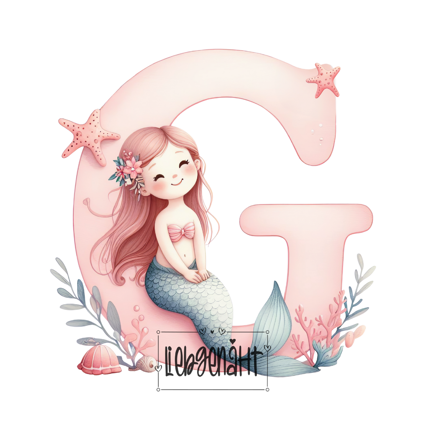 VORBESTELLUNG! -MINI - Alphabet Meermaid