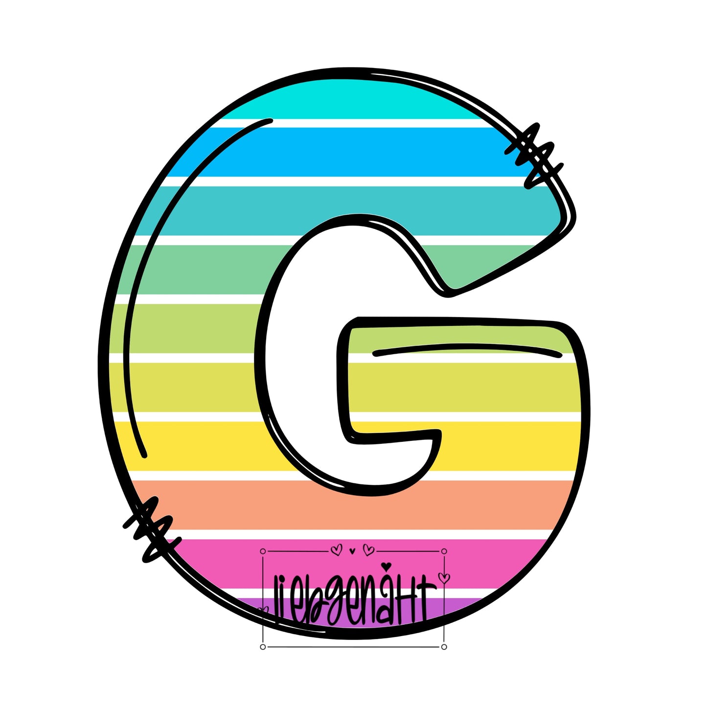 VORBESTELLUNG! - NORMAL - Alphabet Regenbogen