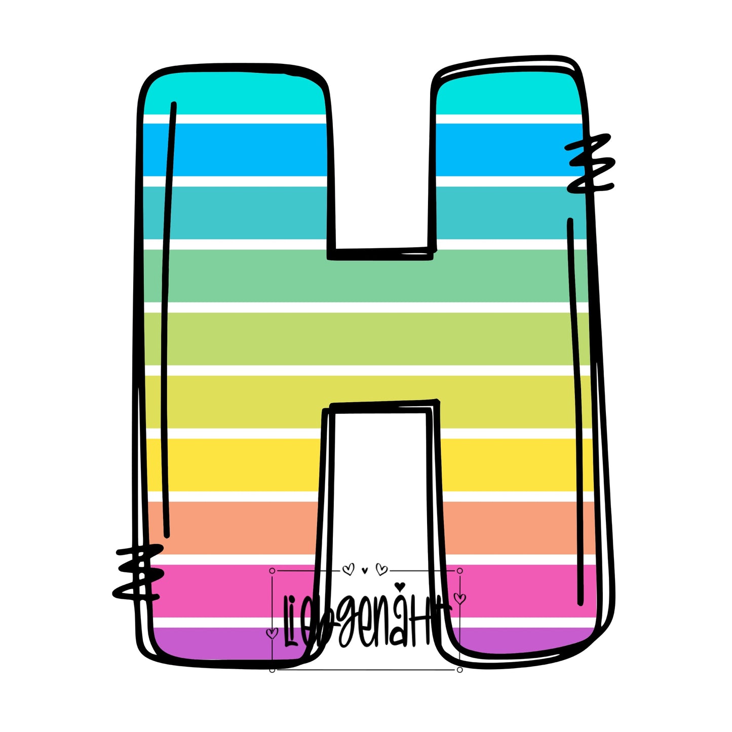 VORBESTELLUNG! - NORMAL - Alphabet Regenbogen