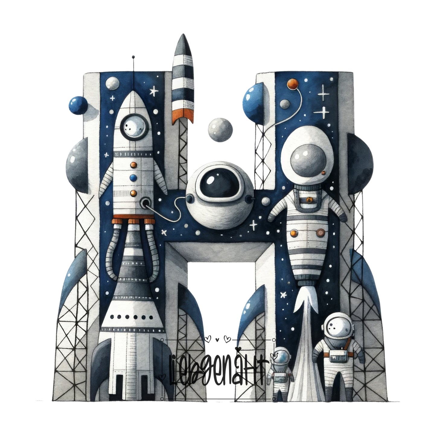 VORBESTELLUNG! - MINI - Alphabet Astronaut