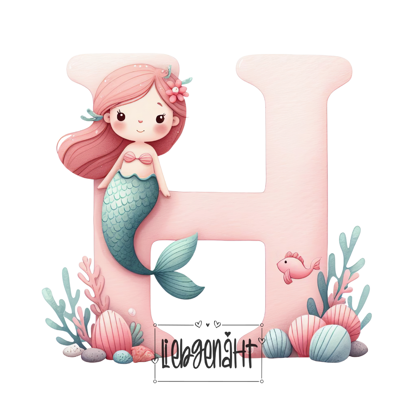 VORBESTELLUNG! -MINI - Alphabet Meermaid