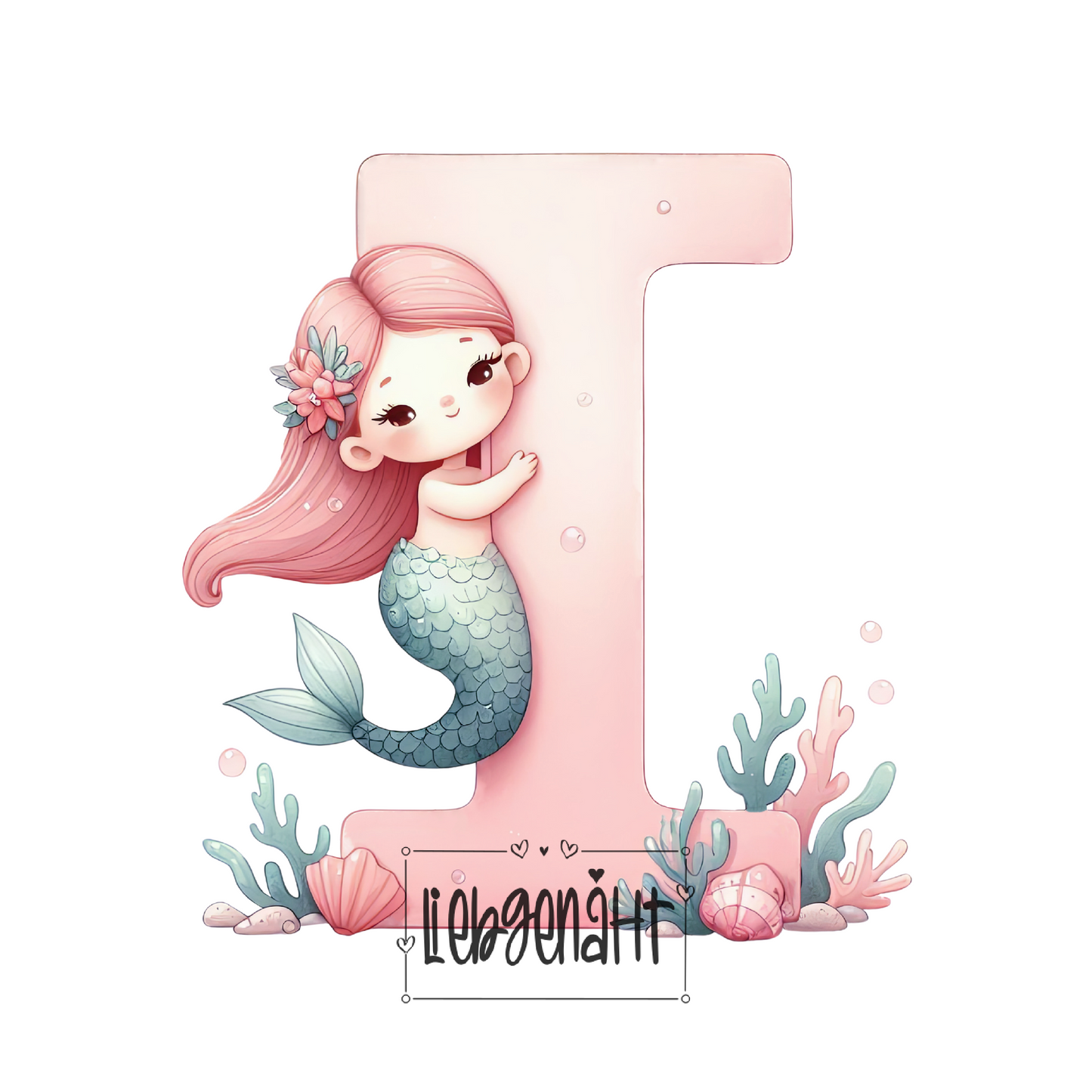 VORBESTELLUNG! -MINI - Alphabet Meermaid