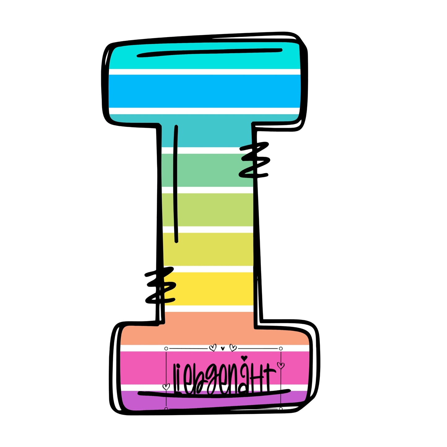 VORBESTELLUNG! - NORMAL - Alphabet Regenbogen