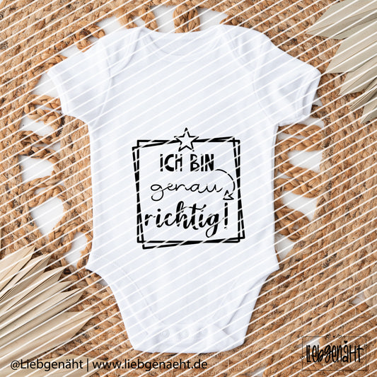 Plottdatei - Ich bin genau richtig