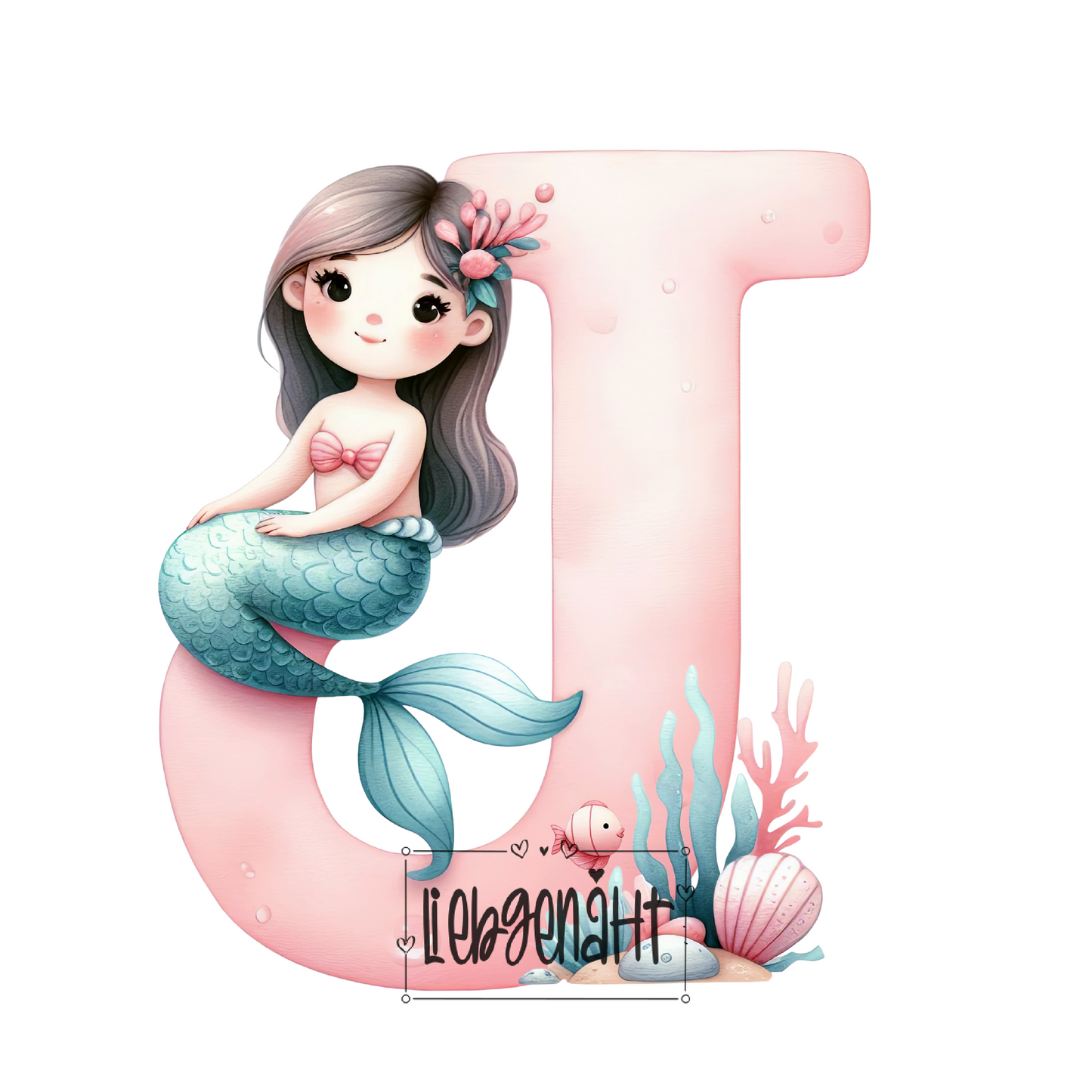 VORBESTELLUNG! -MINI - Alphabet Meermaid