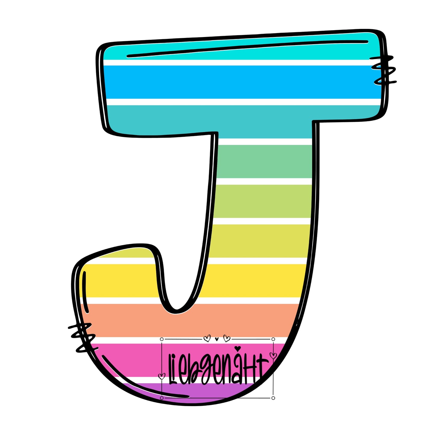 VORBESTELLUNG! - NORMAL - Alphabet Regenbogen