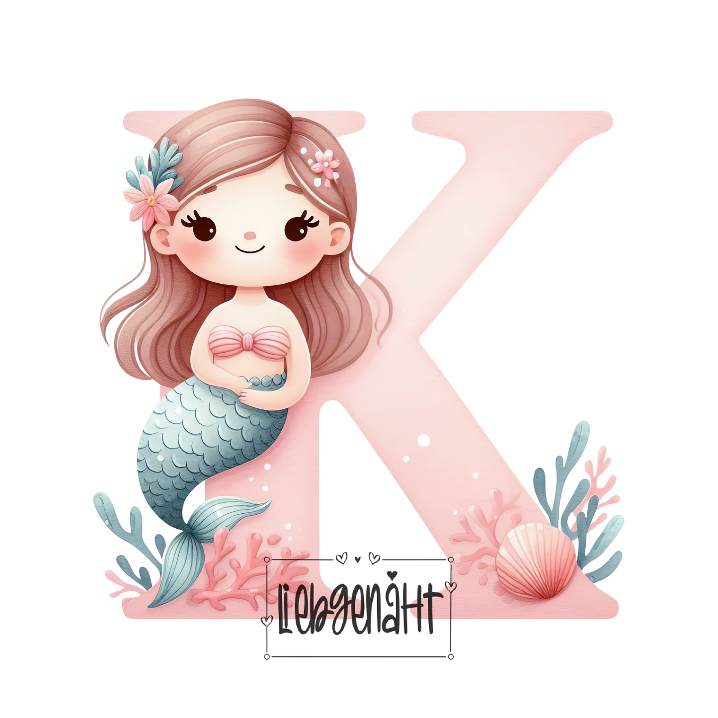 VORBESTELLUNG! -MINI - Alphabet Meermaid