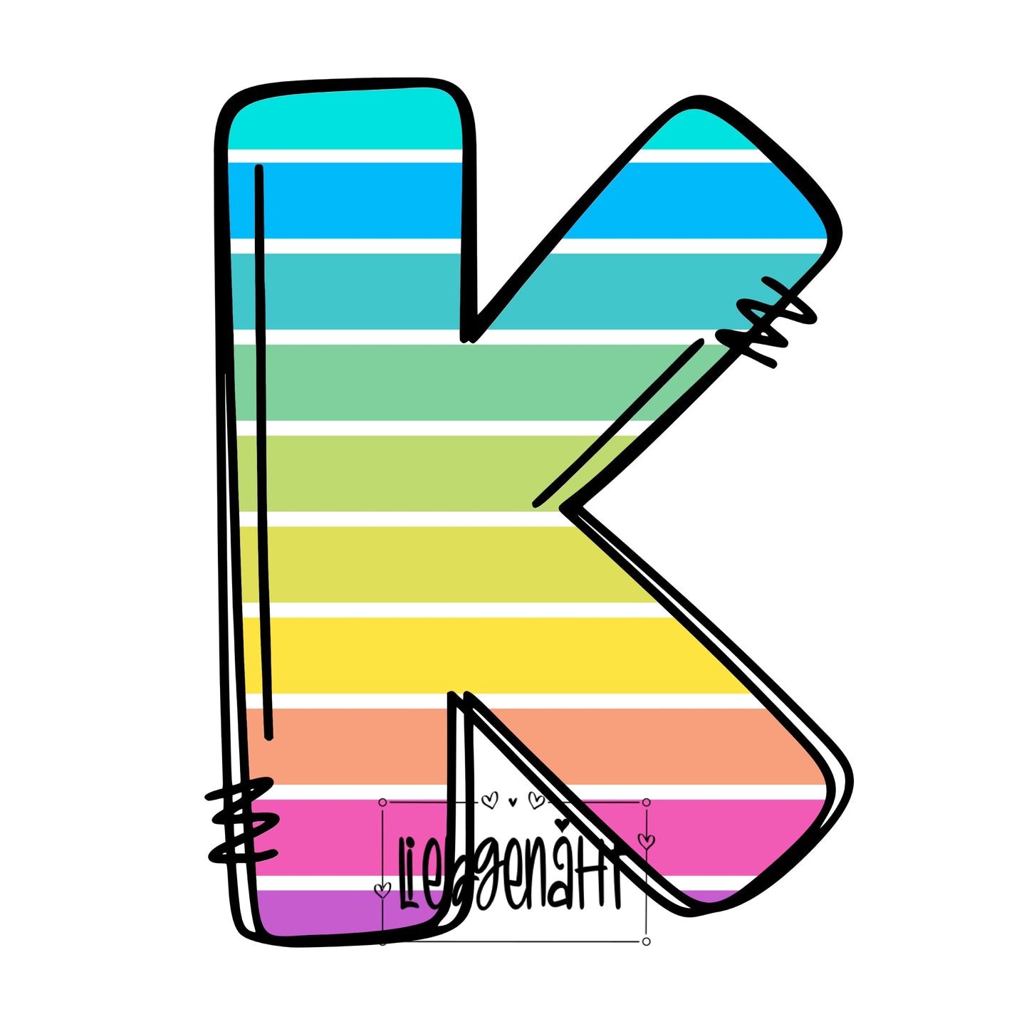 VORBESTELLUNG! - NORMAL - Alphabet Regenbogen