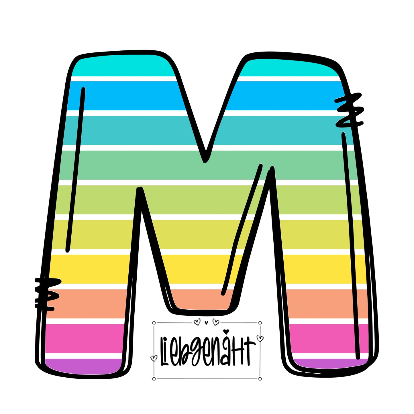 VORBESTELLUNG! - NORMAL - Alphabet Regenbogen