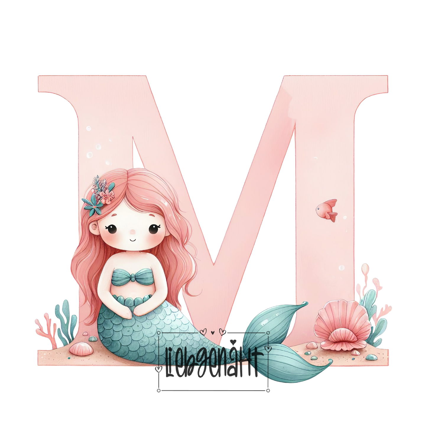 VORBESTELLUNG! -MINI - Alphabet Meermaid