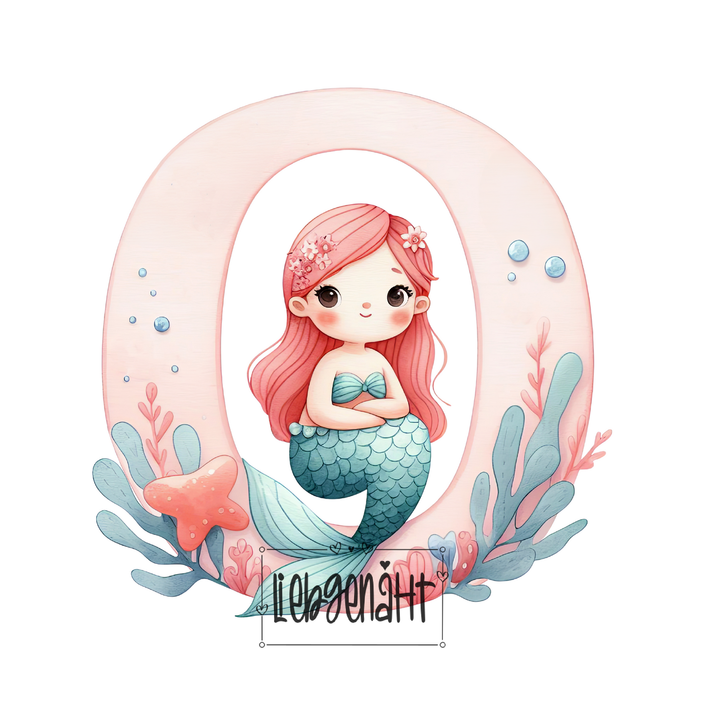 VORBESTELLUNG! -MINI - Alphabet Meermaid