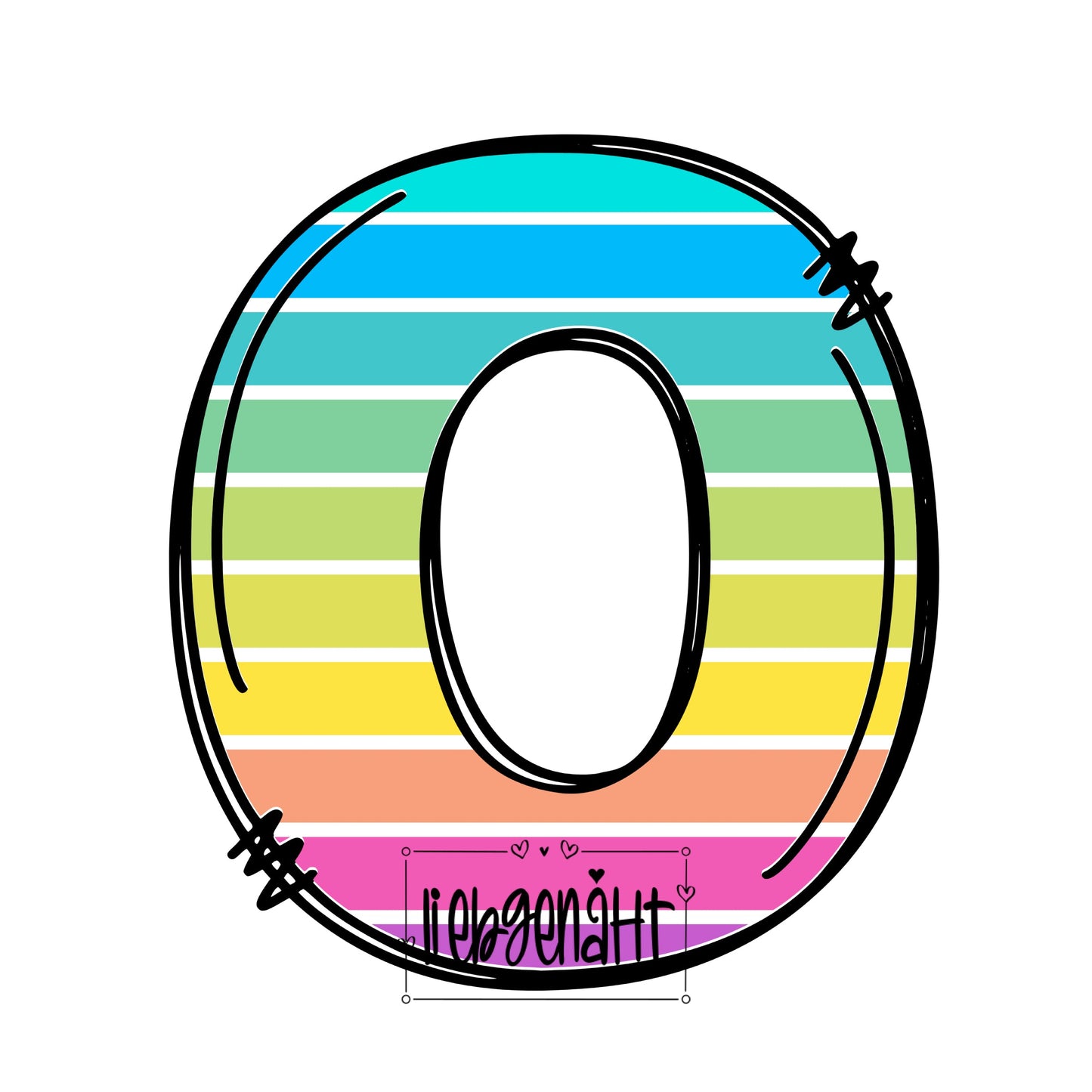 VORBESTELLUNG! - NORMAL - Alphabet Regenbogen