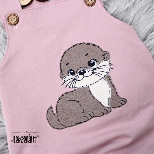 Stickdatei - sitzender Otter