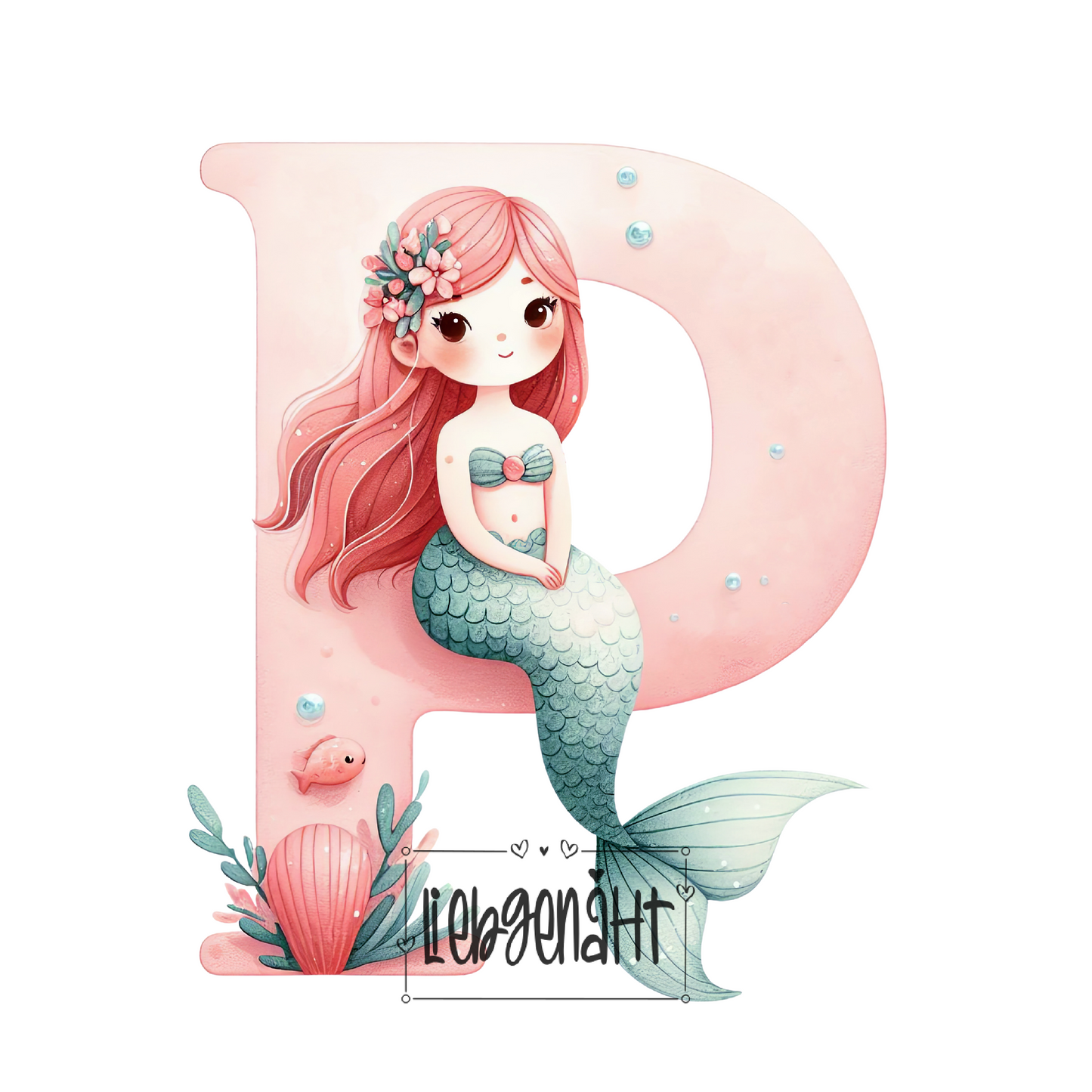 VORBESTELLUNG! -MINI - Alphabet Meermaid