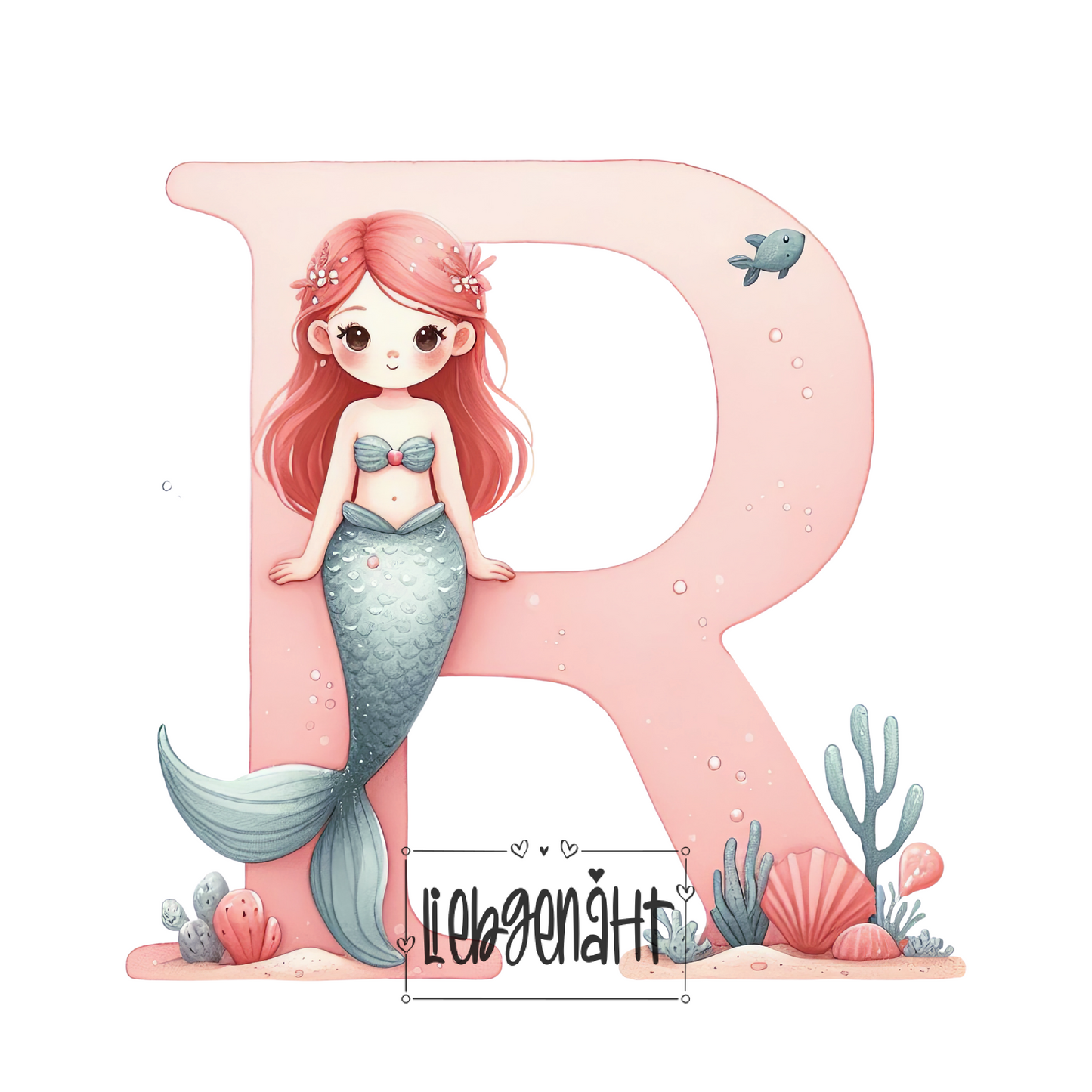 VORBESTELLUNG! -MINI - Alphabet Meermaid