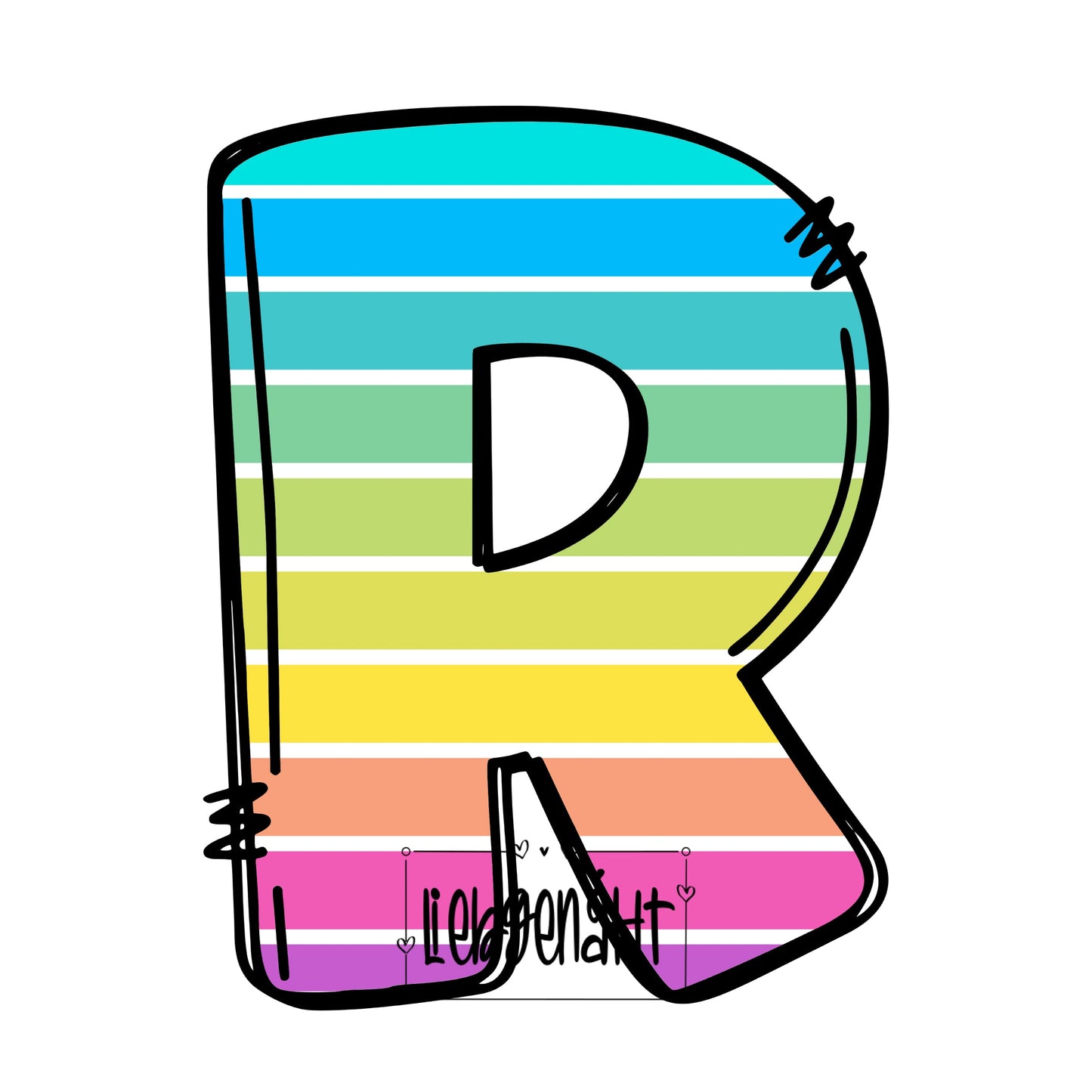 VORBESTELLUNG! - NORMAL - Alphabet Regenbogen