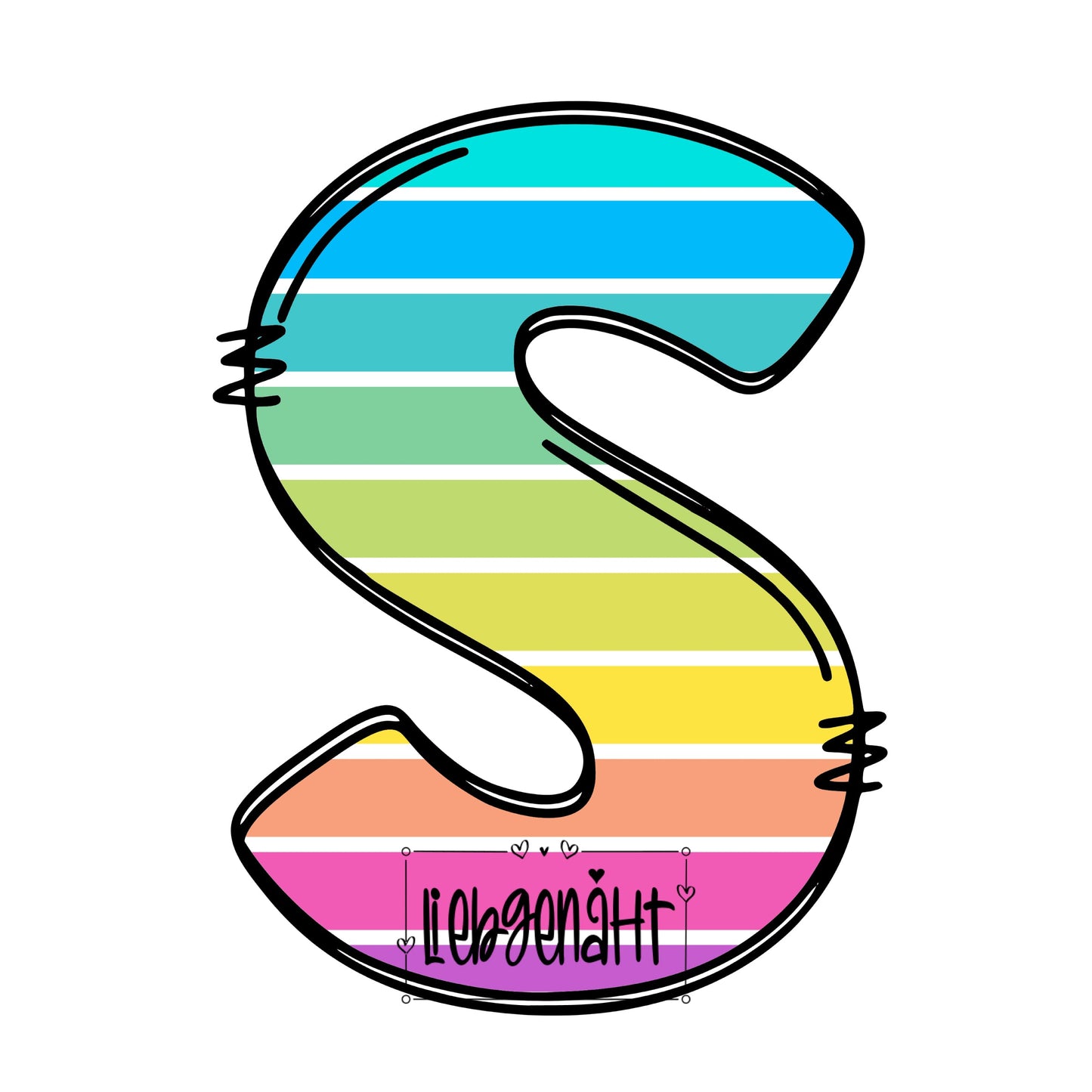 VORBESTELLUNG! - NORMAL - Alphabet Regenbogen