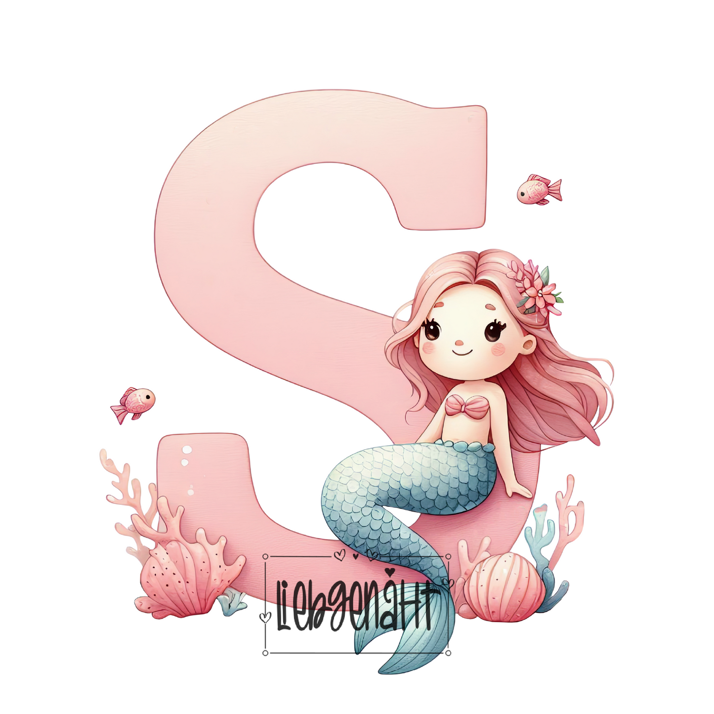VORBESTELLUNG! -MINI - Alphabet Meermaid