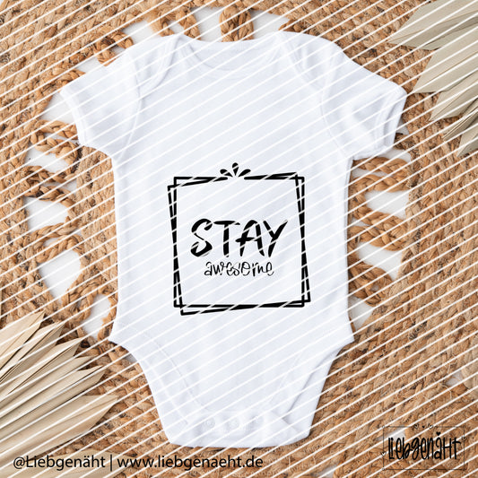 Plottdatei - Stay awesome