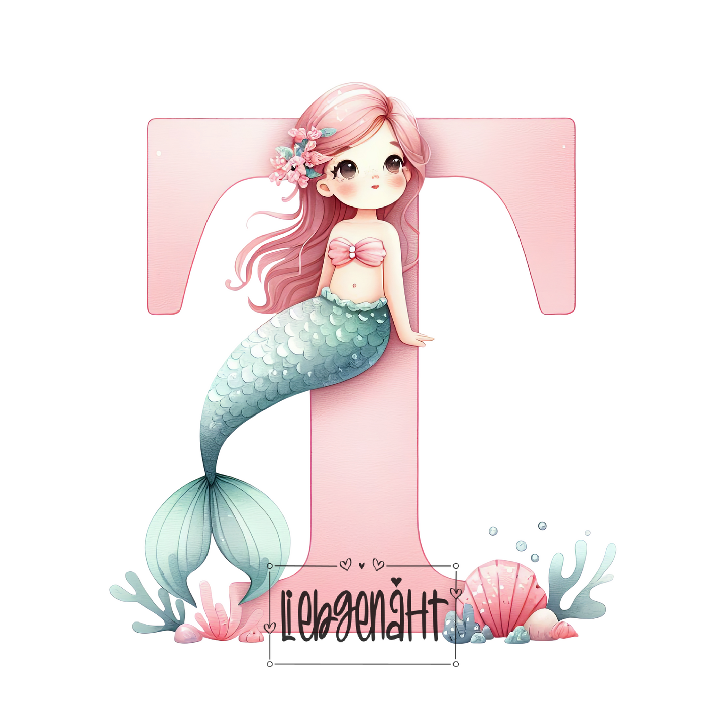 VORBESTELLUNG! -MINI - Alphabet Meermaid