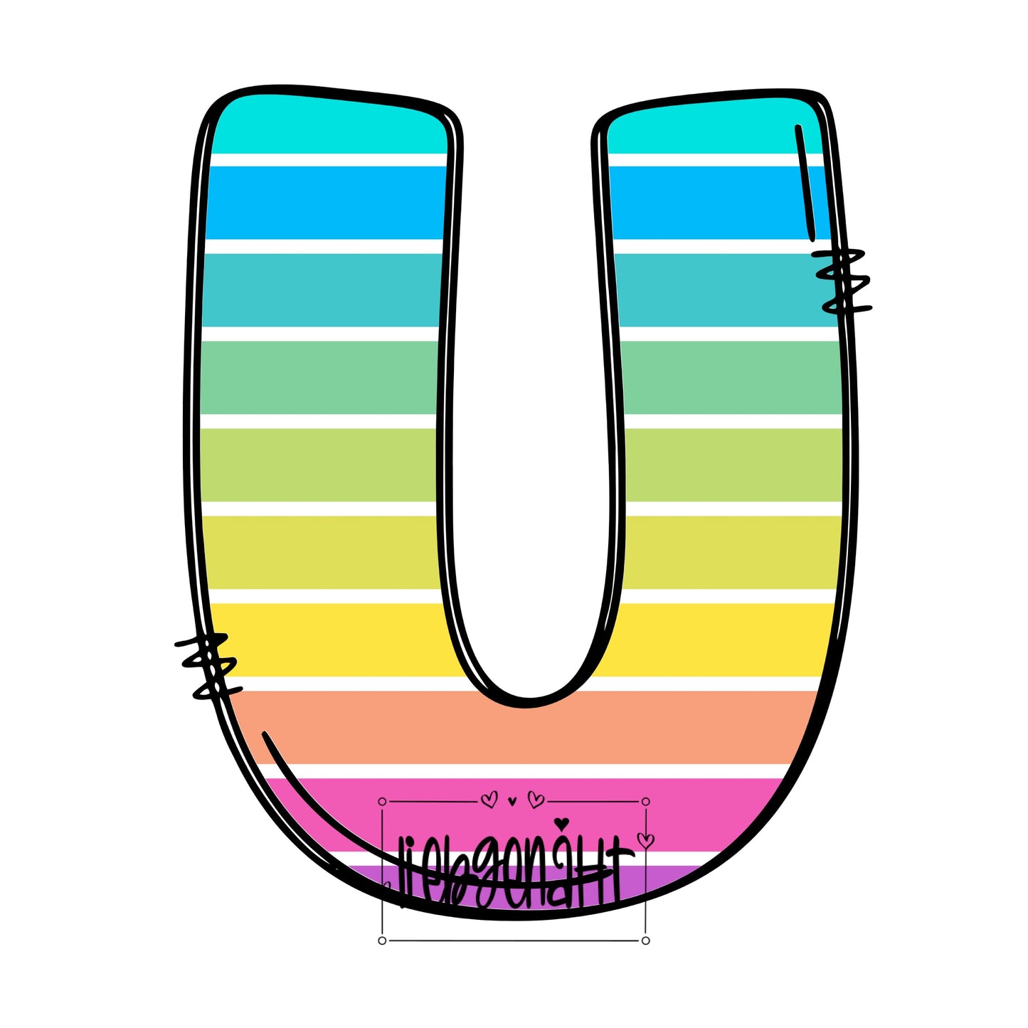 VORBESTELLUNG! - NORMAL - Alphabet Regenbogen