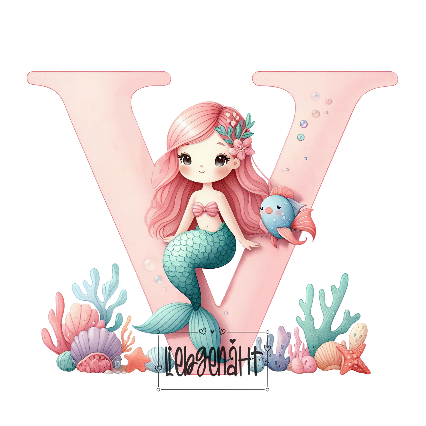 VORBESTELLUNG! -MINI - Alphabet Meermaid