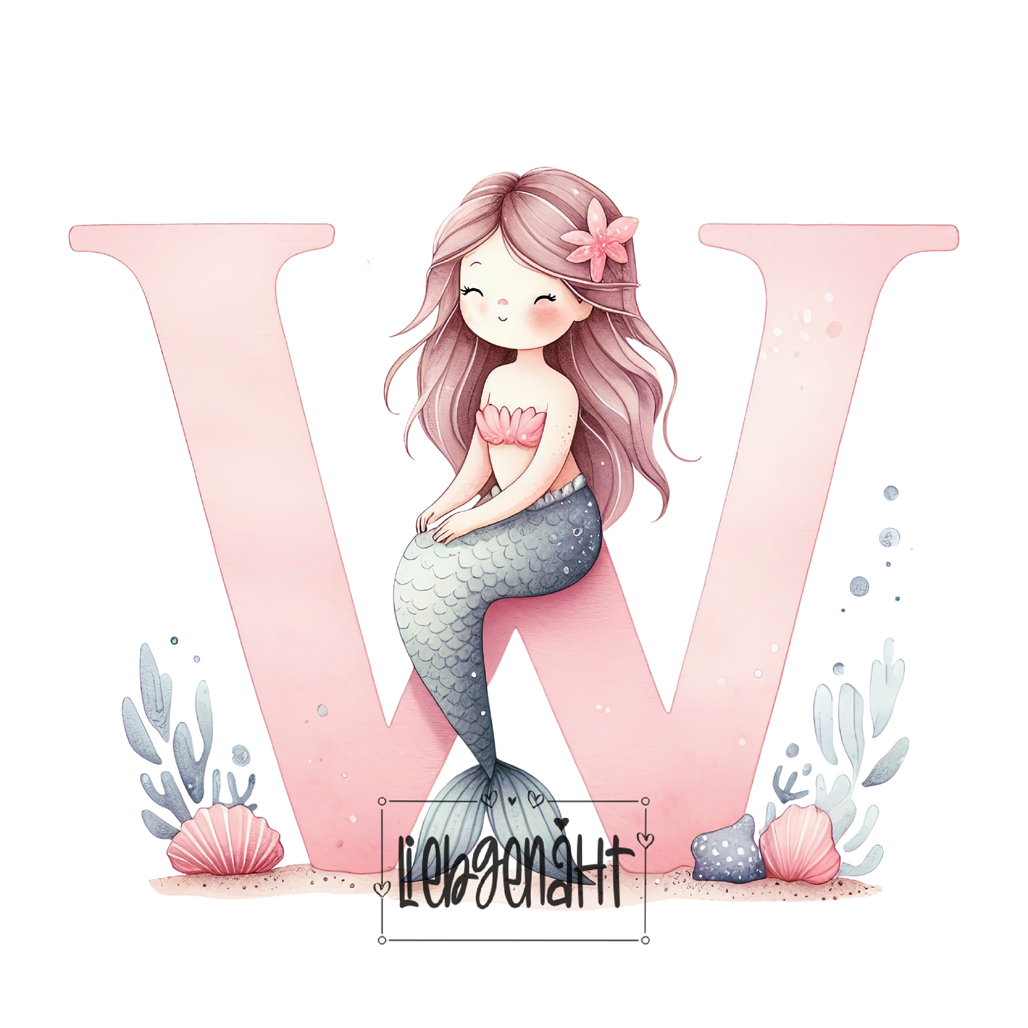 VORBESTELLUNG! -MINI - Alphabet Meermaid