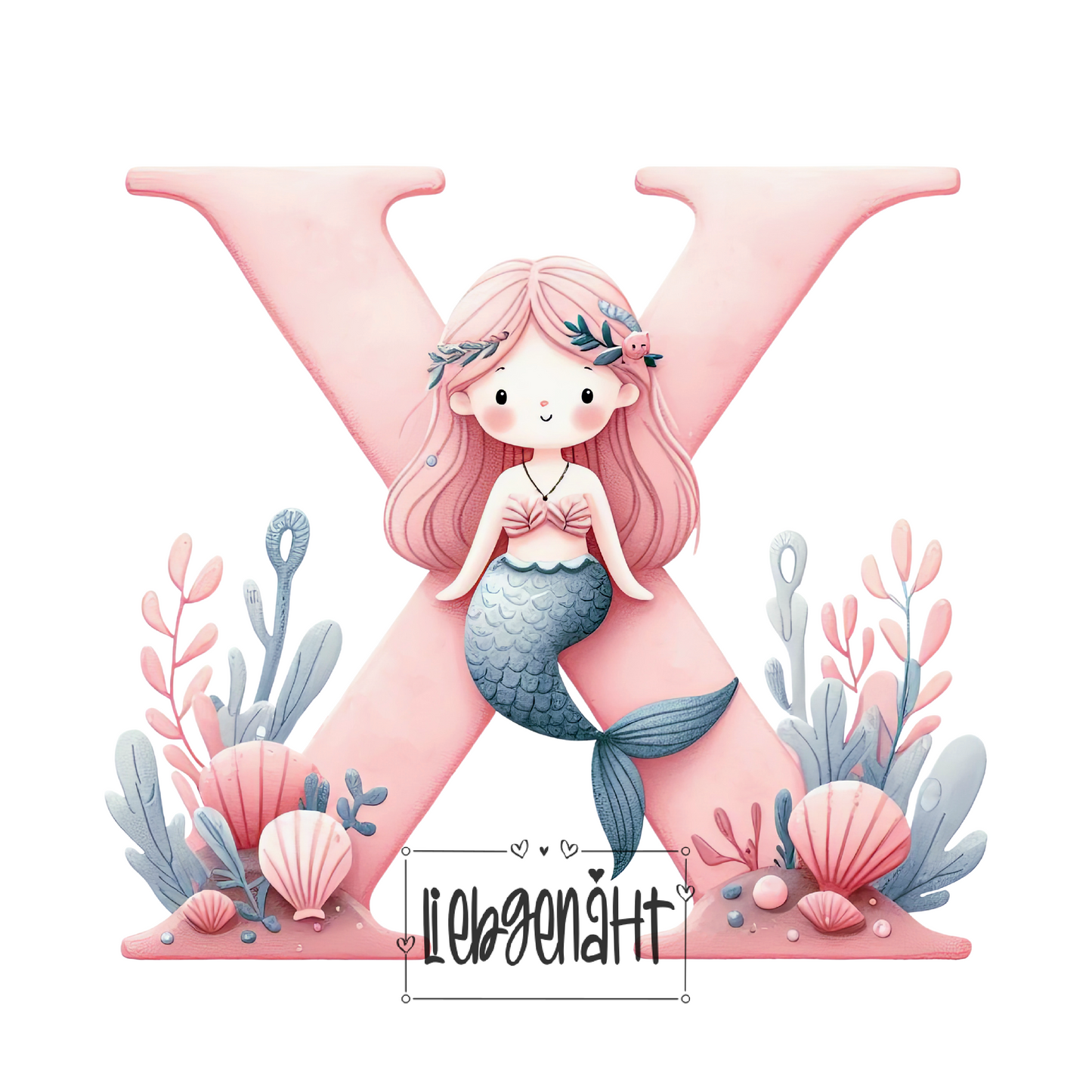 VORBESTELLUNG! -MINI - Alphabet Meermaid