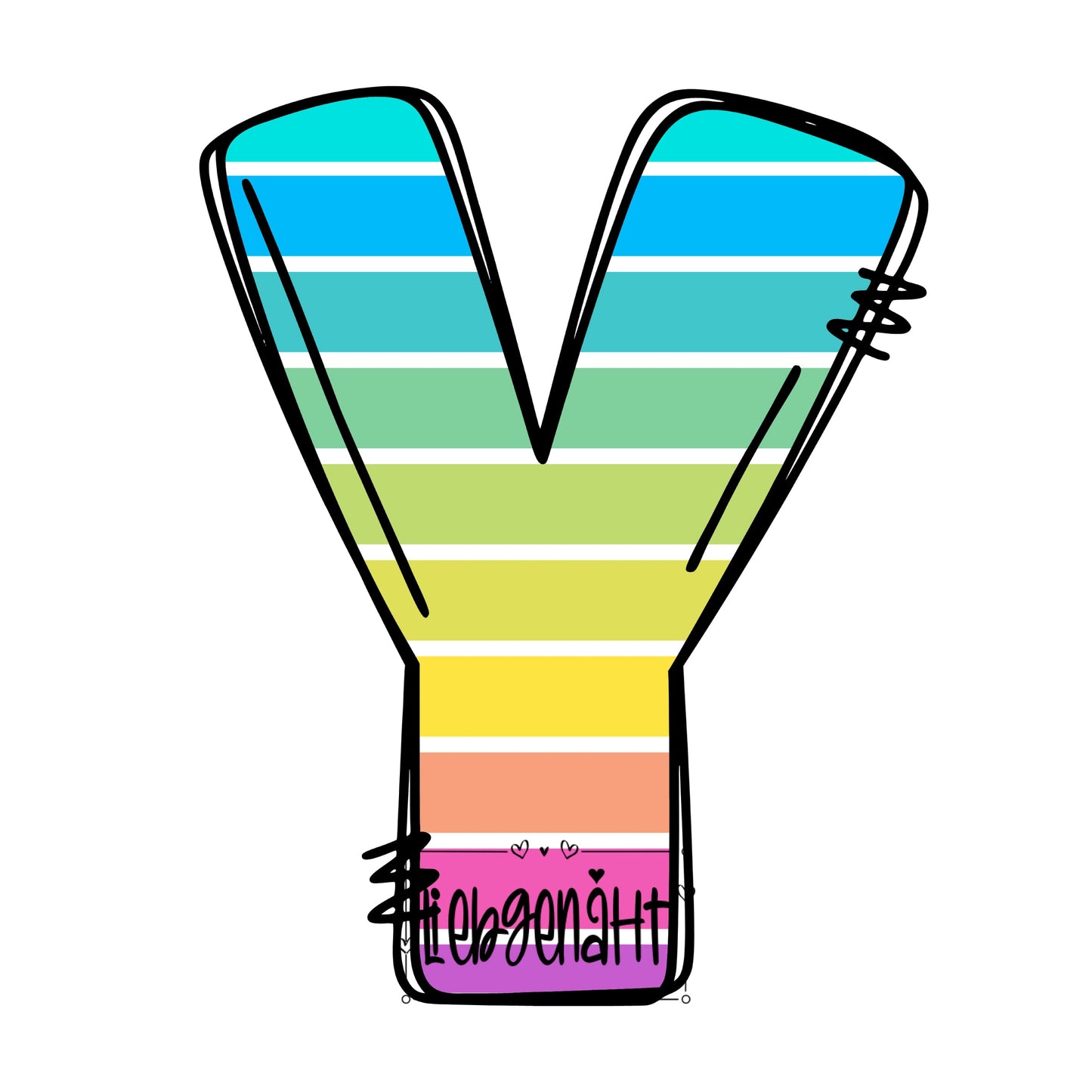 VORBESTELLUNG! - NORMAL - Alphabet Regenbogen