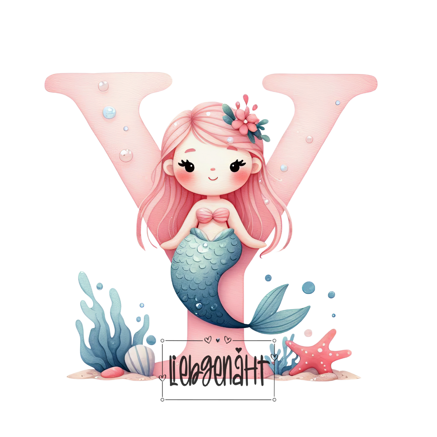 VORBESTELLUNG! -MINI - Alphabet Meermaid