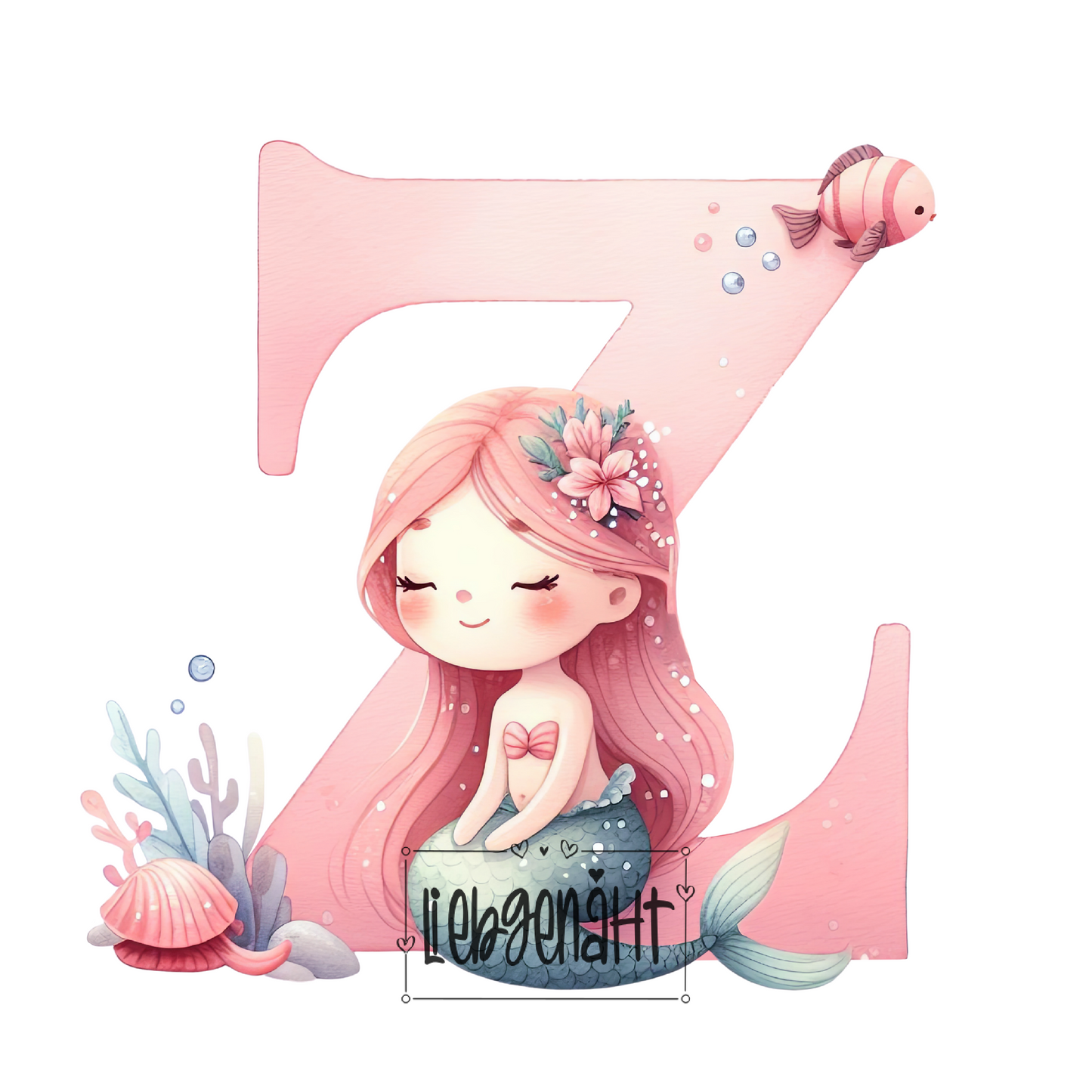 VORBESTELLUNG! -MINI - Alphabet Meermaid