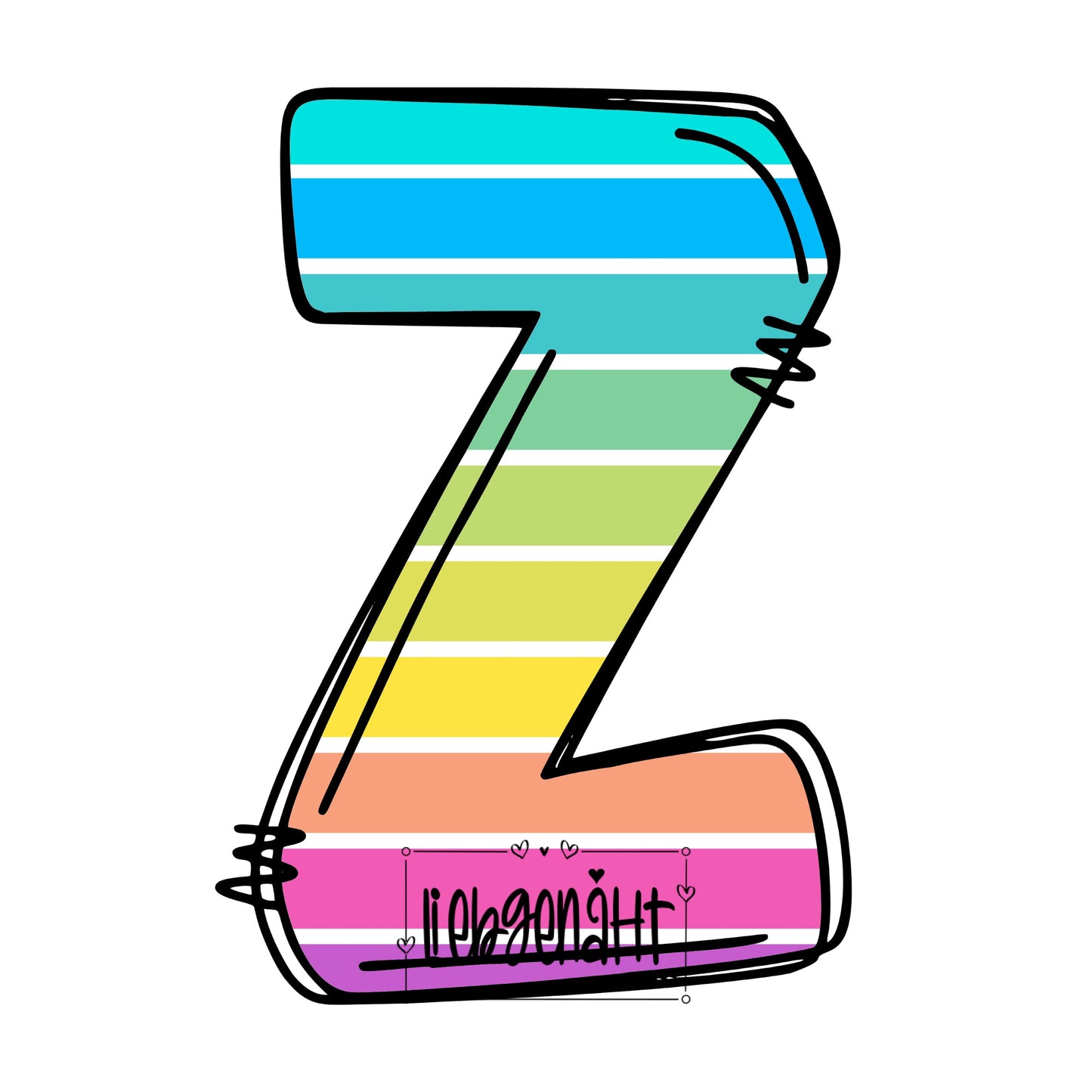 VORBESTELLUNG! - NORMAL - Alphabet Regenbogen