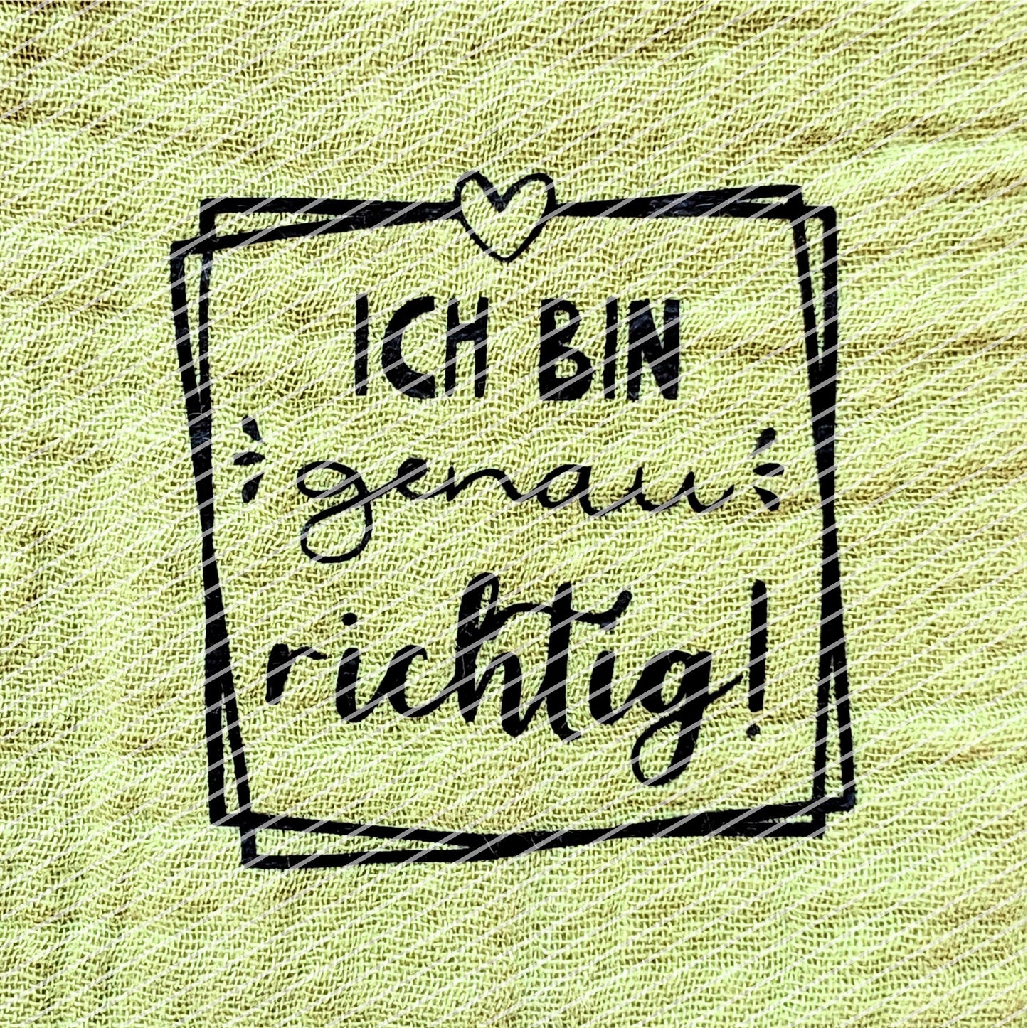 Plottdatei - Ich bin genau richtig