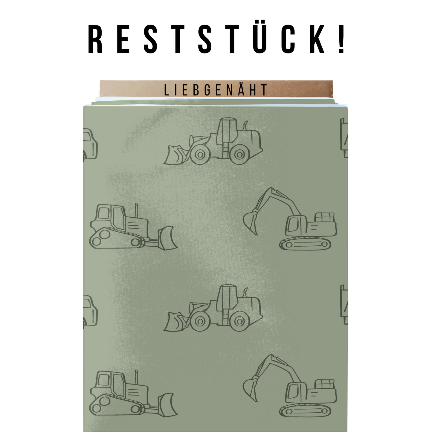 RESTSTÜCK! Bauwelt - Jersey - 0,5m x VB