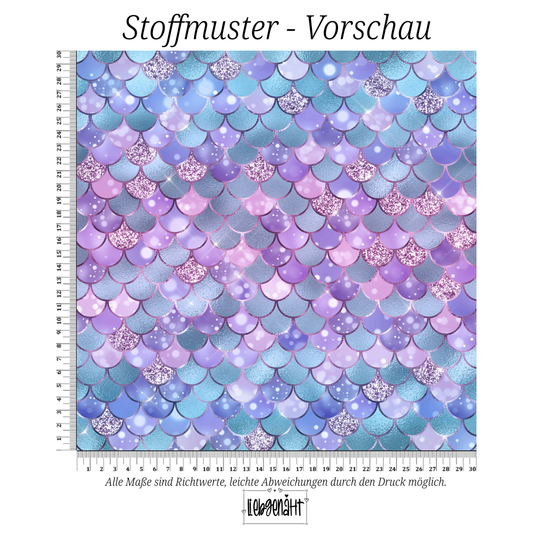 VORBESTELLUNG | SOMMERZEIT | SCHUPPEN LILA/BLAU