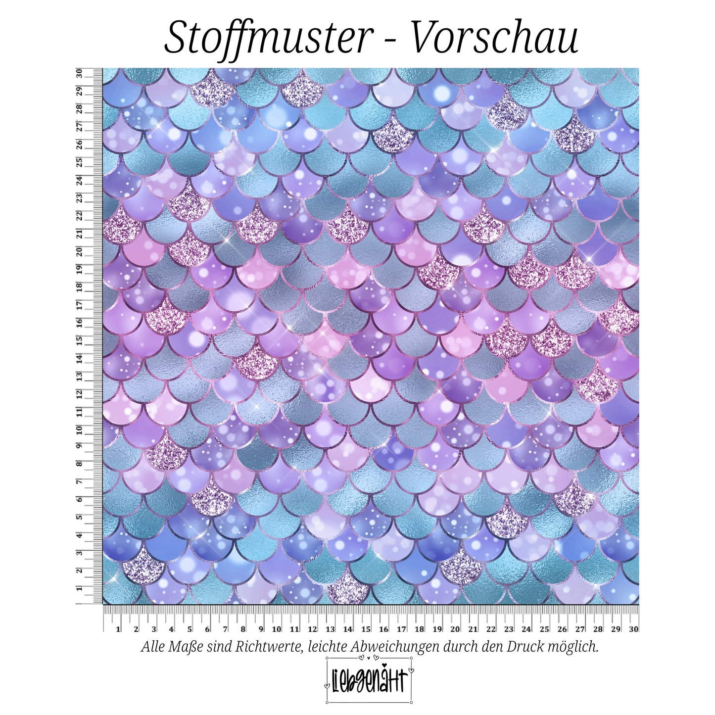 VORBESTELLUNG | SOMMERZEIT | SCHUPPEN LILA/BLAU