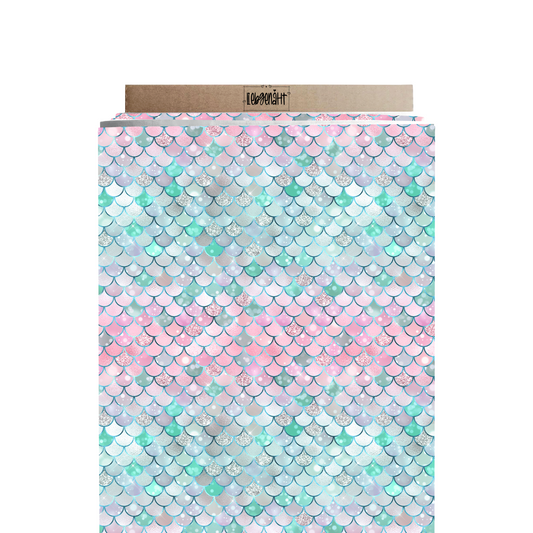 LYCRA | VORBESTELLUNG | Schuppen Grün/Rosé