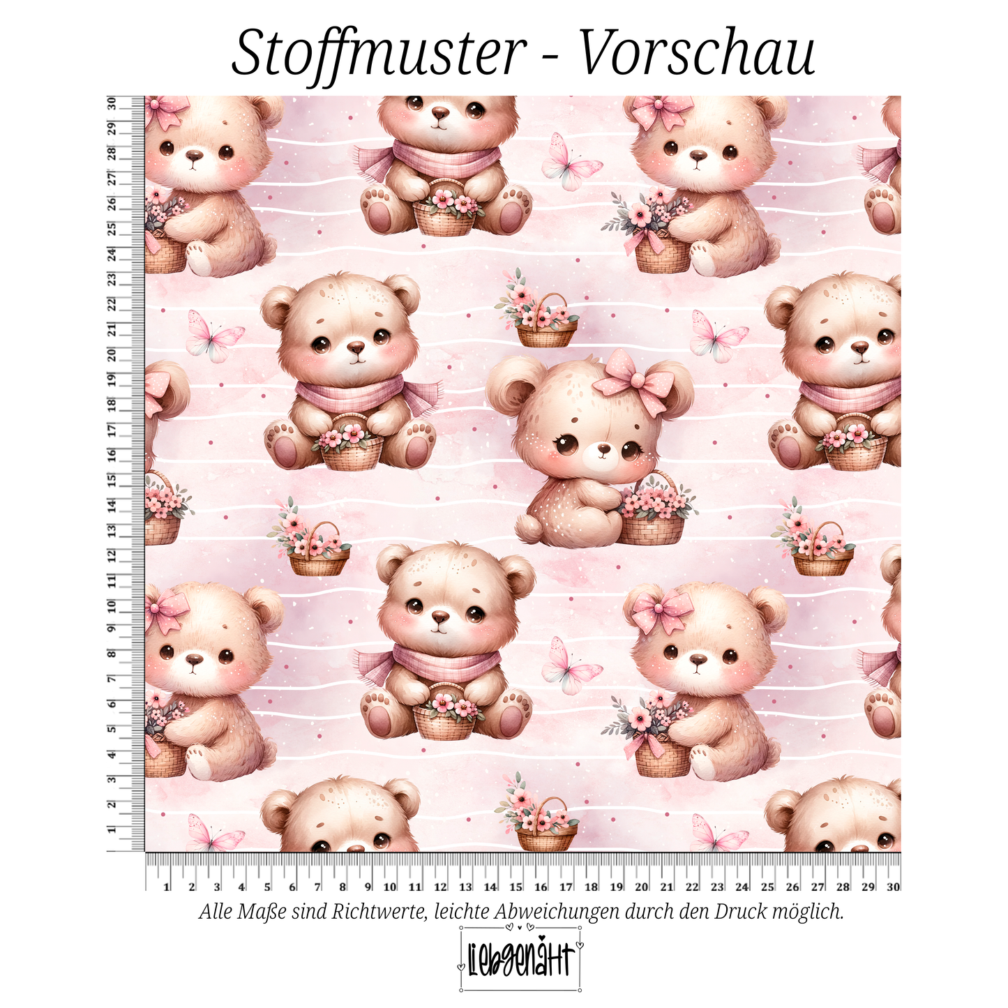 VORBESTELLUNG | TEDDYMÄDCHEN | KREATIVPATTERNS