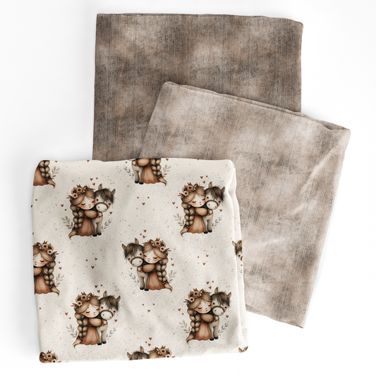 VORBESTELLUNG | MÄDCHEN MIT PFERD | CUTEANNY DESIGN
