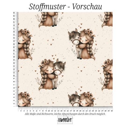 VORBESTELLUNG | MÄDCHEN MIT PFERD | CUTEANNY DESIGN