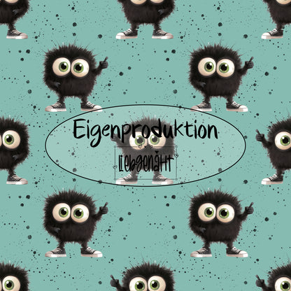 METERWARE! Eigenproduktion! Monster Allover - Jersey