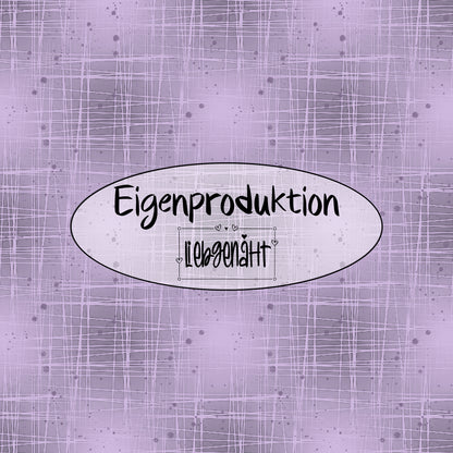 METERWARE! Eigenproduktion! Gitter & Sprenkel LILA - Jersey