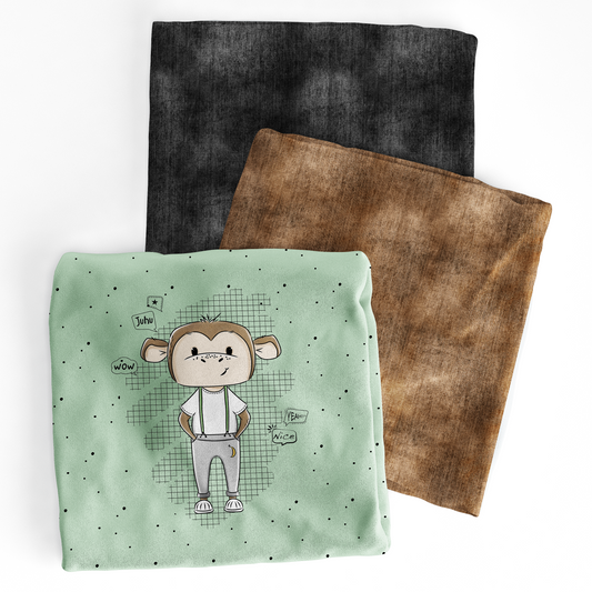 VORBESTELLUNG | PANEL | AFFE BOBO SALBEI | GROWIDESIGN
