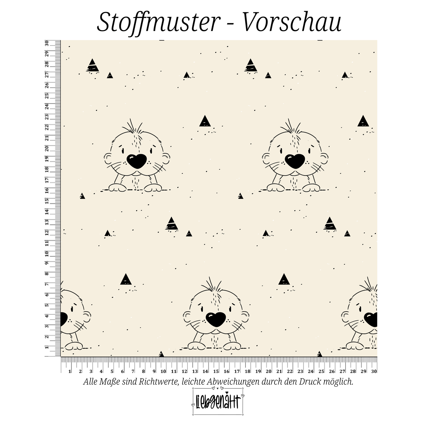 VORBESTELLUNG | HERZNASEOTTER SAND | GROWIDESIGN