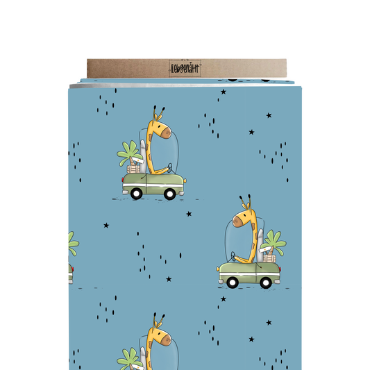 VORBESTELLUNG | GIRAFFENSAFARI TEGERNSEEBLAU | GROWIDESIGN