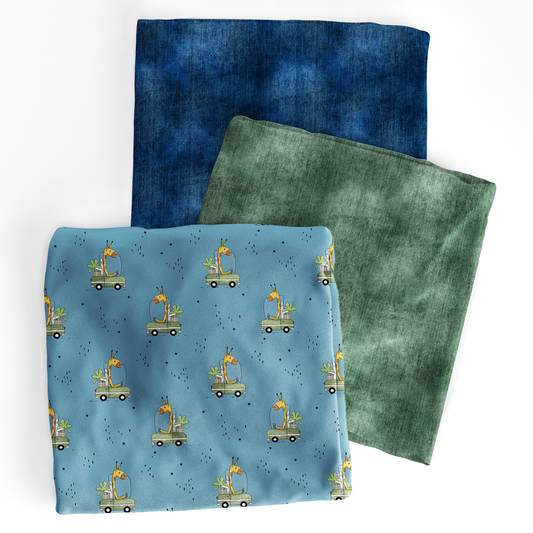 VORBESTELLUNG | GIRAFFENSAFARI TEGERNSEEBLAU | GROWIDESIGN