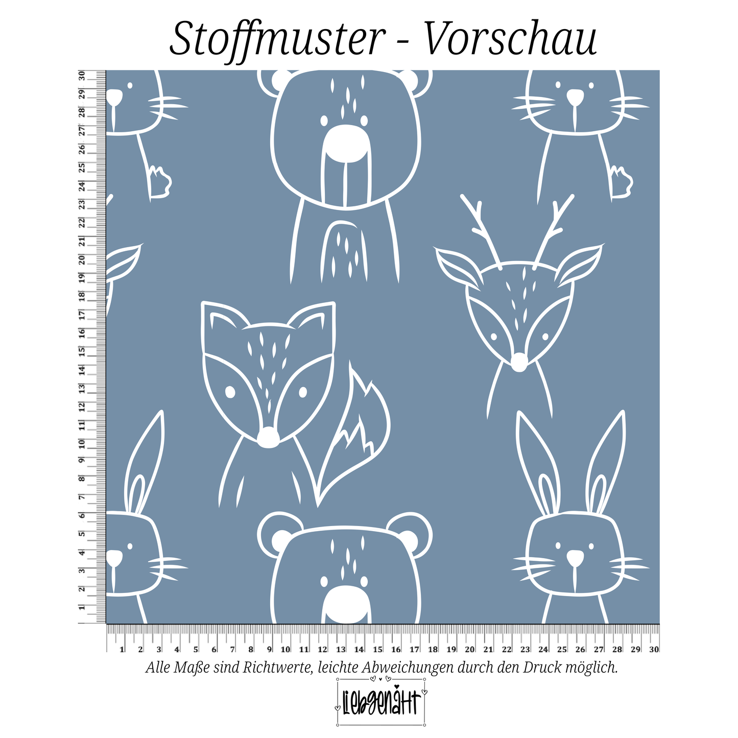 VORBESTELLUNG | LIEBLINGSTIER WALD JEANS | GROWIDESIGN